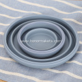 Silicone Round shaped lunch boxes